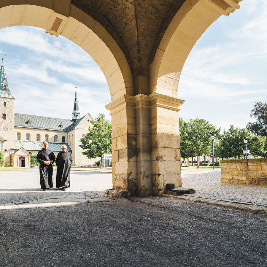 Pforte zum Innenhof der Huysburg